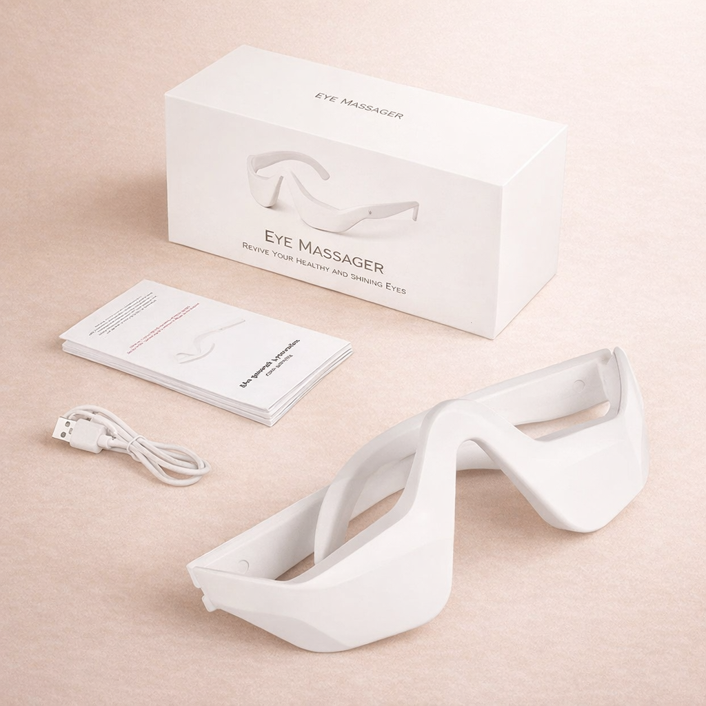 3D Eye Massager – Relieves Eye Fatigue, Reduces Dark Circles & Smooths Fine Lines