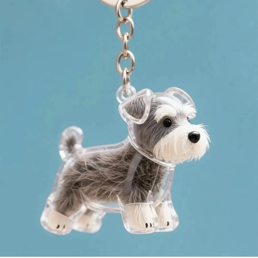 🐶✨ "Forever Pup" Memory Keychain – Keep Their Love Close 💕