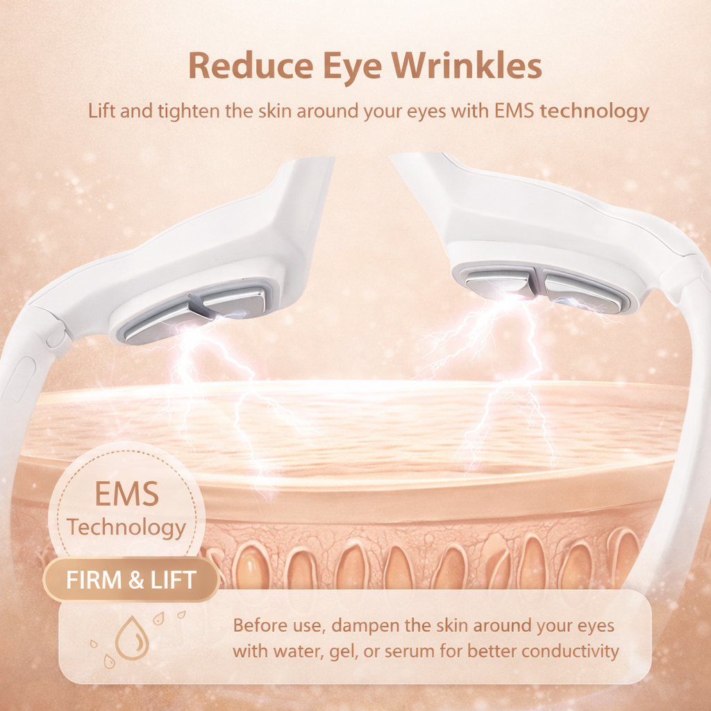 3D Eye Massager – Relieves Eye Fatigue, Reduces Dark Circles & Smooths Fine Lines