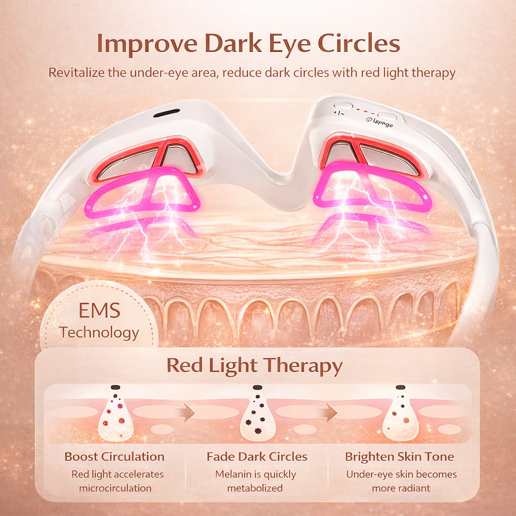 3D Eye Massager – Relieves Eye Fatigue, Reduces Dark Circles & Smooths Fine Lines