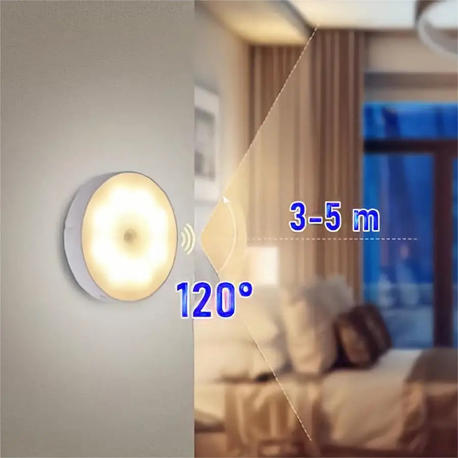 ✨ Naruma Sensor Night Light — USB Rechargeable Motion LED