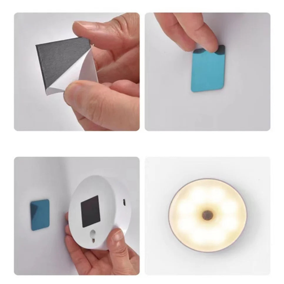 ✨ Naruma Sensor Night Light — USB Rechargeable Motion LED