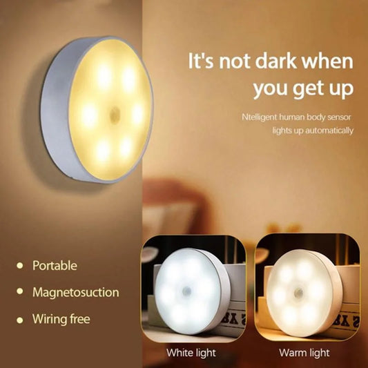 ✨ Naruma Sensor Night Light — USB Rechargeable Motion LED