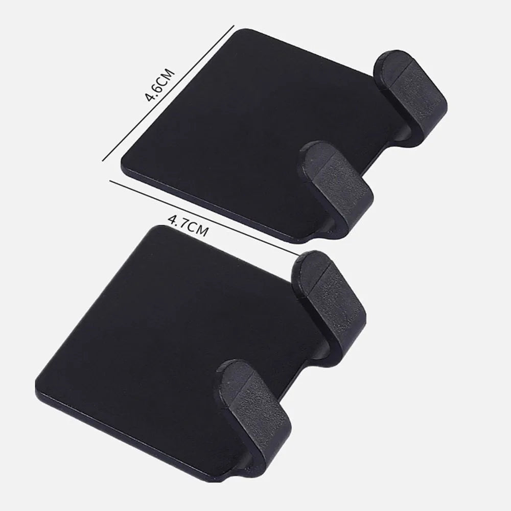 Minimalist Shaver Holder Set – Adhesive Wall Hooks for Bathroom & Shower