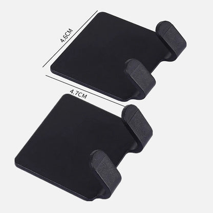 Minimalist Shaver Holder Set – Adhesive Wall Hooks for Bathroom & Shower