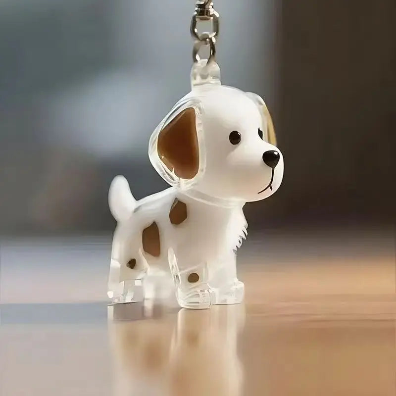 🐶✨ "Forever Pup" Memory Keychain – Keep Their Love Close 💕