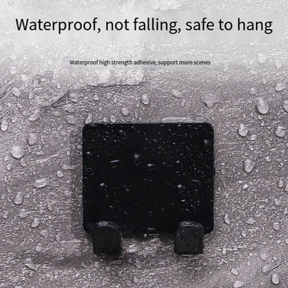 Minimalist Shaver Holder Set – Adhesive Wall Hooks for Bathroom & Shower