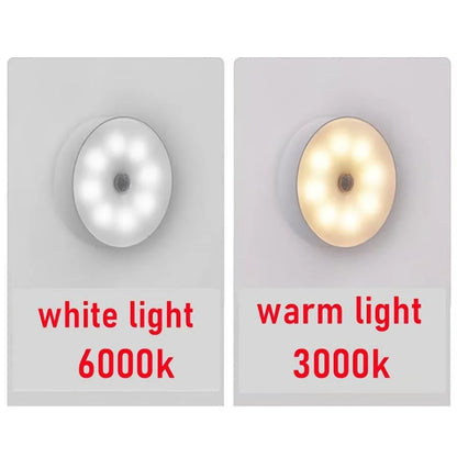 ✨ Naruma Sensor Night Light — USB Rechargeable Motion LED