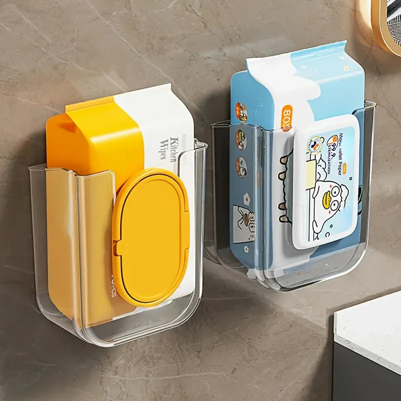 ANAN™ Luxe Wall-Mounted Wipes Dispenser – No-Drill, Modern & Hygienic