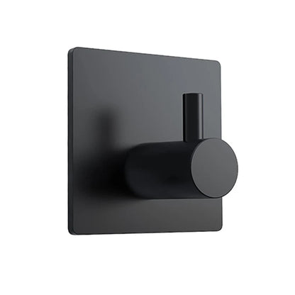 Premium Adhesive Hooks – Minimalist Stainless Steel Design for Home & Bathroom