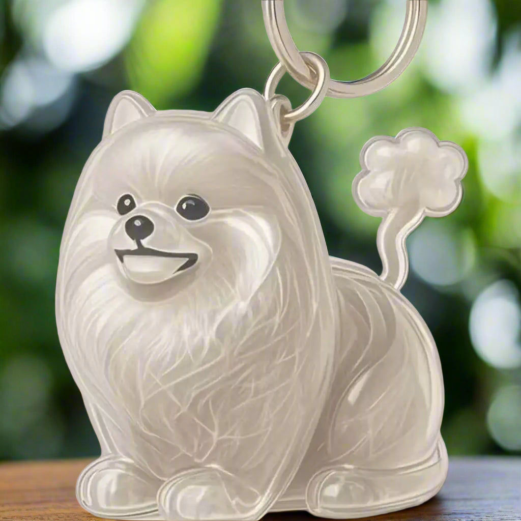 🐶✨ "Forever Pup" Memory Keychain – Keep Their Love Close 💕