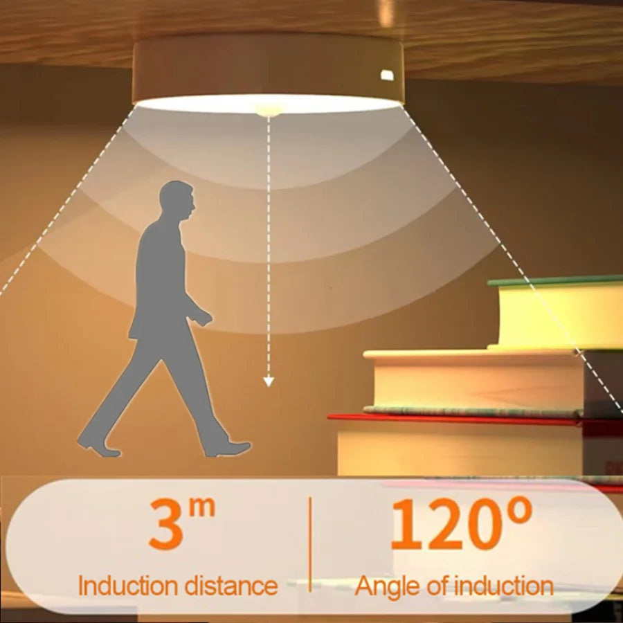 ✨ Naruma Sensor Night Light — USB Rechargeable Motion LED