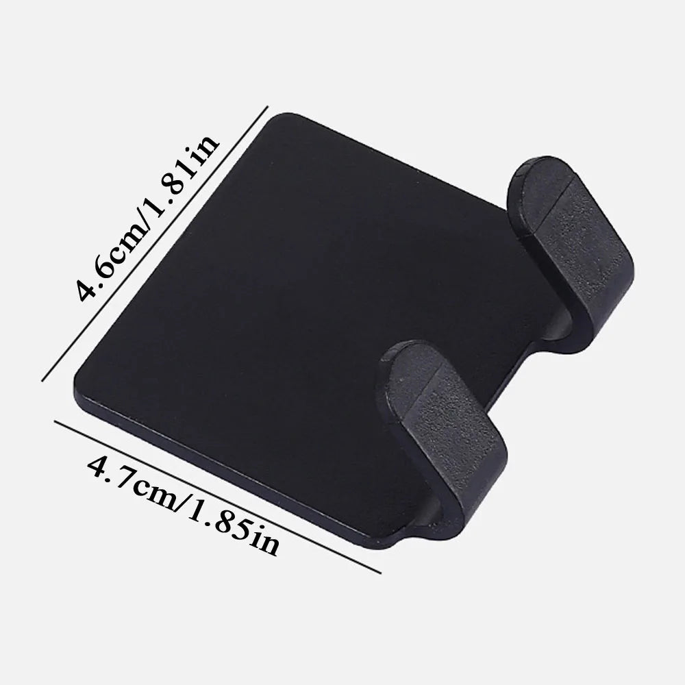 Minimalist Shaver Holder Set – Adhesive Wall Hooks for Bathroom & Shower