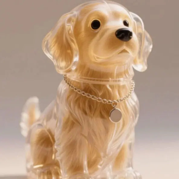 🐶✨ "Forever Pup" Memory Keychain – Keep Their Love Close 💕