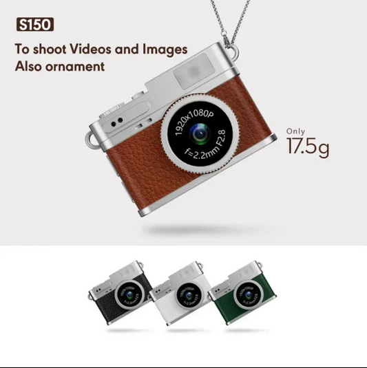 Retro Mini Digital Camera – HD Video, Pocket Size